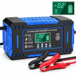 Automobilio akumuliatoriaus įkroviklis su 12V/24V baterijos taisymo funkcija