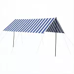 Pavėsinė su stulpais, 3x1,7 m