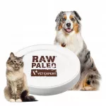 Dangtelis RAW PALEO 800 g konservų indeliui, skirtas katėms ir &scaron;unims