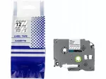 Lipni juostelė PRISM Brother TZe-S131, 12 mm x 8 m, juoda ant skaidrios
