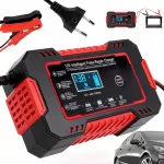 Automobilinis akumuliatoriaus įkroviklis 12V 6A su mikroprocesoriumi ir remonto funkcija
