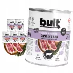 &Scaron;unų konservai su ėriena BULT, 800 g, 6 vnt.