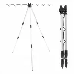 Aliumininis sulankstomas žvejybos me&scaron;kerės trikojis, auk&scaron;tis 54&ndash;115 cm