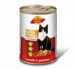 &Scaron;unų konservai MK Animals su jautiena, 415 g