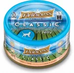 &Scaron;lapias kačių ėdalas PRINCESS PREMIUM su tunu, vi&scaron;tiena ir omaru, 170 g