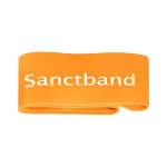 Guminė mank&scaron;tos juosta SANCTBAND, 1&ndash;6 kg, oranžinė, 33x5 cm, 1 vnt., lateksinė