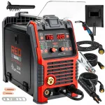 Pusiau automatinis suvirinimo aparatas RED TECHNIC, MIG/MAG, MMA, TIG, 30&ndash;220 A, 230 V