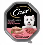 &Scaron;unų pa&scaron;tetas CESAR su ver&scaron;iena ir pauk&scaron;tiena, 150 g