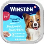 &Scaron;unų konservai WINSTON su jautiena ir kepenėlėmis, 150 g