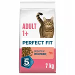 Sausas kačių pa&scaron;aras PERFECT FIT su jautiena, 7 kg