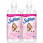 Skalbimo skystis Softlan Weich&Mild Ultra White, 2 x 1 l, 90 skalbimų, voki&scaron;kas