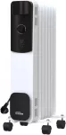 Alyvos radiatorius G&Uuml;DE 1500W, 7 sekcijų, reguliuojamas termostatas, ratukai