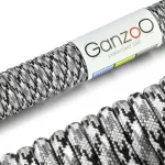 Paracord 550 nailonas, 4 mm, margas, 30 m virvė