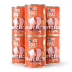 &Scaron;unų konservai su kalakutiena, antiena ir moliūgu, 6 x 400 g, John Dog Pumpkin Line