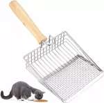 Stalčiaus rankena CAT REEL, medžio ir metalo, 27 cm