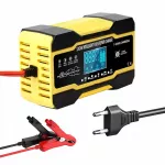 Automatinis i&scaron;manusis akumuliatoriaus įkroviklis su LCD, 12V, komplektas