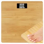 Vonios svarstyklės Bamboo, LCD, iki 180 kg