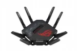 Belaidis keturių juostų mar&scaron;rutizatorius ASUS ROG Rapture GT-BE98 Edition 20, Wi-Fi 7, 24400 Mbps, AiMesh, QoS