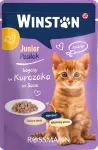 &Scaron;unų drėgnas maistas jauniems, su vi&scaron;tiena, WINSTON, 100 g