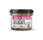 &Scaron;unų ėdalas DOGS PLATE jautriems, triu&scaron;iena, 180 g