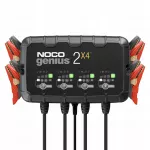 Akumuliatorių įkroviklis NOCO Genius2X4, 8A, 4 kanalų, 6V/12V