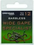 Kabliukai Drennan Wide Gape Specialist be užkarpėlės, 16 dydis