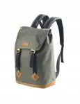 Vandeniui atsparus miesto kuprinė, 15", khaki spalvos
