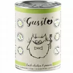 Kačių ėdalas GUSSTO Fresh Chicken & Prawns, 400 g
