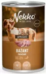 &Scaron;unų ėdalas Nekko Monoprotein Special su fazanu, 400 g