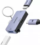 Kompakti&scaron;kas USB-C adapteris BENFEI 3in1: USB, USB-C, HDMI