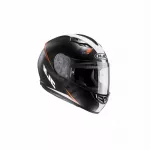 Motociklo &scaron;almas HJC CS-15 Space oranžinis M + rai&scaron;tis