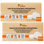 Valymo ir riebalų &scaron;alinimo tabletės Profi&Home 2in1, 20 vnt., 2 g
