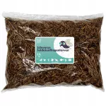 Džiovintos musių lervos 1 kg, pa&scaron;aras žuvims, pauk&scaron;čiams, graužikams, ežiams, žiurkėnams