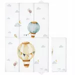 Sulankstomas kelioninis vystymo kilimėlis CEBA BABY 80x50 Balloons