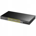 Tinklo jungiklis CUDY GS2028PS4, 24 PoE prievadai, SFP, 300W