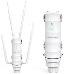 Belaidis WiFi stiprintuvas AC1200, i&scaron;orinis, su Mesh, IP65, POE