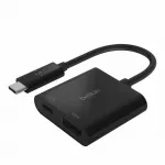 USB-C į HDMI adapteris su USB-C PD 60W įkrovimu, 4K/60Hz, Belkin
