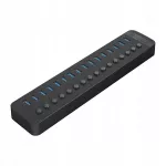 Daugiafunkcis USB-A 3.0 adapteris 16-in-1 su jungikliais, 12V, 6,5A, 78W, 2 vnt.