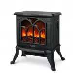Elektrinis židinys ADM 3D Flame su &scaron;ildytuvu ir ventiliatoriumi