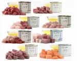 Katės maistas Gussto, 8 x 200 g, 70 % mėsos, įvairių skonių