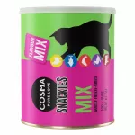 Katėms skanėstai COSMA Snackies Maxi, penkių skonių mi&scaron;inys, 150 g