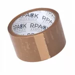 Pakavimo juosta RPACK, akrilinė, 48 mm x 45 m, ruda/balta