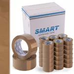 Rudos pakavimo juostos SMARTPACKAGING, 48 mm x 120,7 m, 1 vnt.