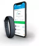 SOS apyrankė Beghelli Salvalavita Young su Bluetooth, juoda