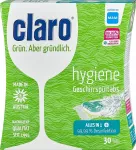 Indaplovių tabletės Claro Hygiene, 30 vnt.
