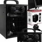 Elektrinis &scaron;ildytuvas su ventiliatoriumi FARELKA, 3 kW, termostatas