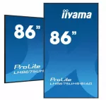 Skaitmeninis reklamos monitorius IIYAMA ProLite LH8675UHS-B1AG 86" 4K UHD IPS LED