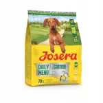 Sausas &scaron;unų maistas Josera Daily Menu Adult su la&scaron;i&scaron;a, 900 g