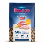 Sausas ėdalas su jautiena ir vi&scaron;tiena suaugusiems &scaron;unims Rocco, 1 kg