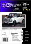 Blizgus savaime lipnus fotopopierius A4, 50 lapų, lengvai nuplė&scaron;iama plėvelė